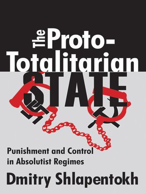 cover image of The Proto-Totalitarian State